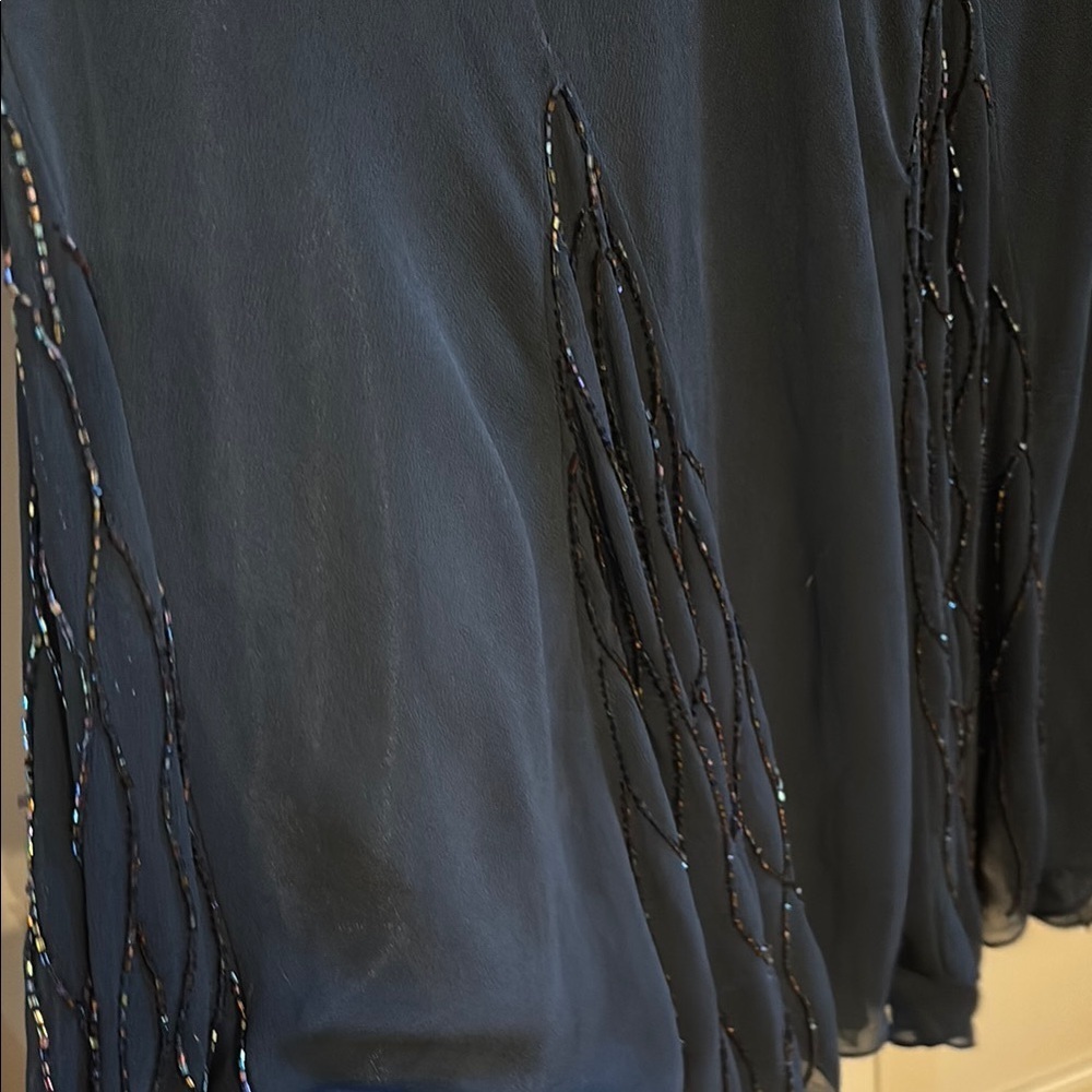 JKara sz 14 Elegant Beaded Evening fairy like Dress - Picture 3 of 8